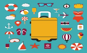 Travel element vector material